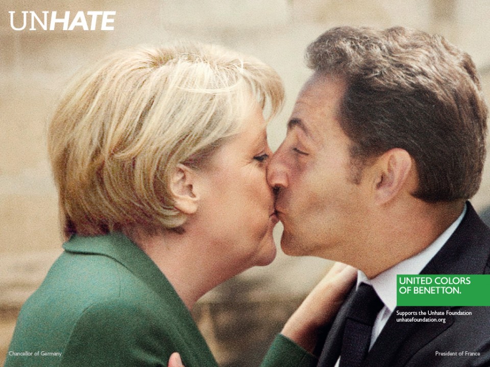 benetton_campaign_2011_sarkozy_merkel http://fastncurious.fr/wp-content/uploads/2011/12/1024x768_benetton_campaign_2011_SARKOZY_MERKEL-960x720.jpg