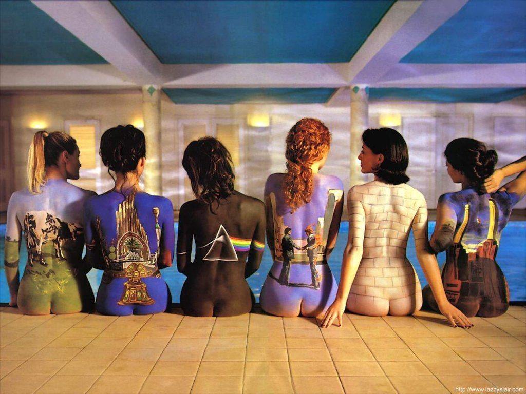 Pochette Pink Floyd - Femmes peintes