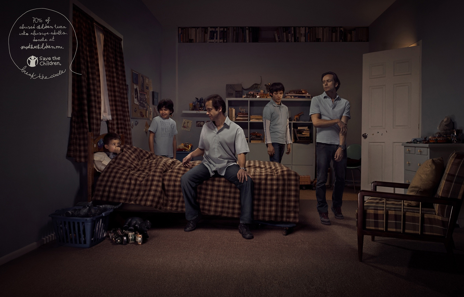 Campagne 2012 Save the Children Break the circle of violence