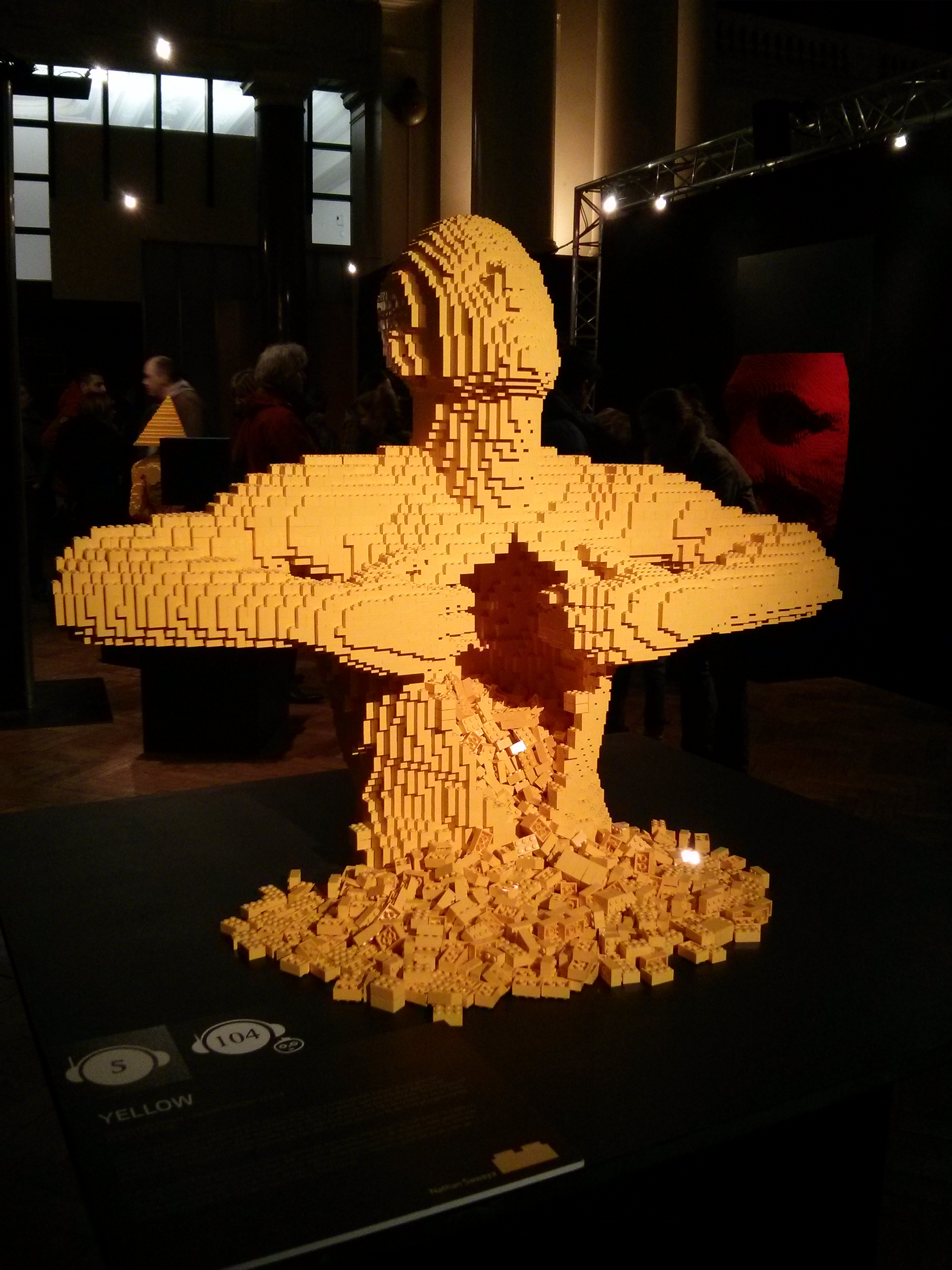 Expo LEGO - Nathan Sawaya - musée de la Bourse - Bruxelles