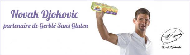 Novak Djokovic - Gerblé Gluten-Free