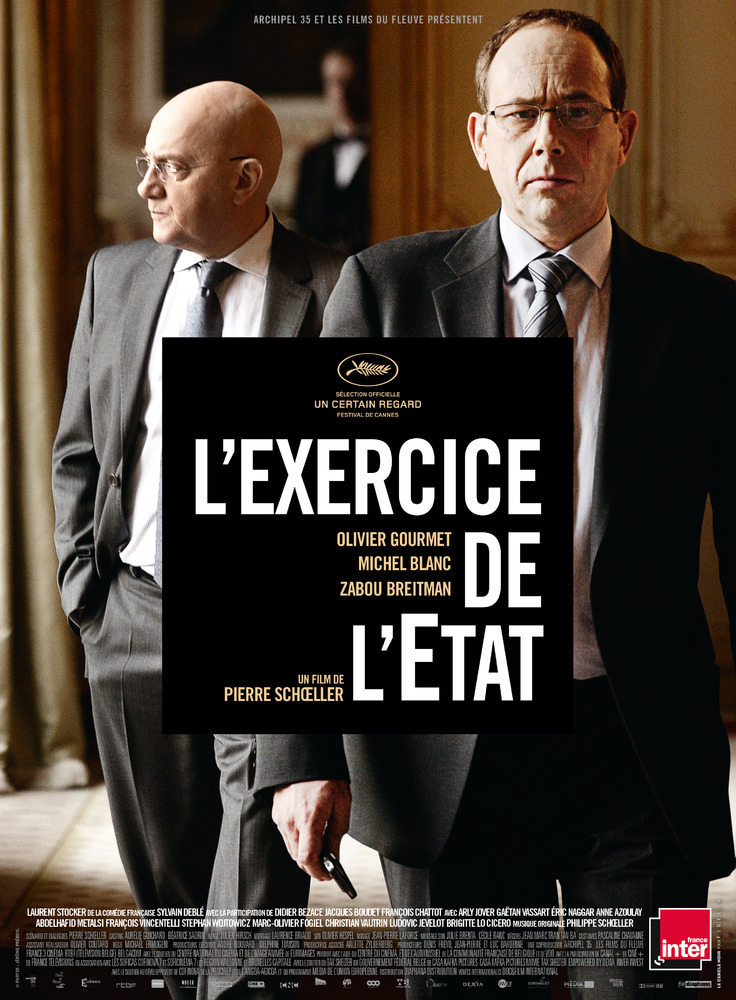 Affiche du film L'exercice de l'Etat sorti en 2011