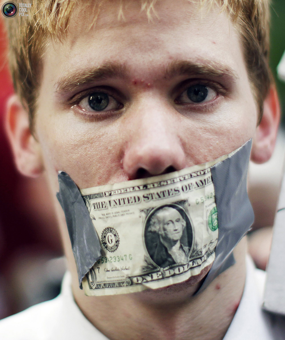 Affiche et initiative du mouvement Occupy Wall Street