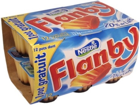 Pack de Flamby King Size Nestlé