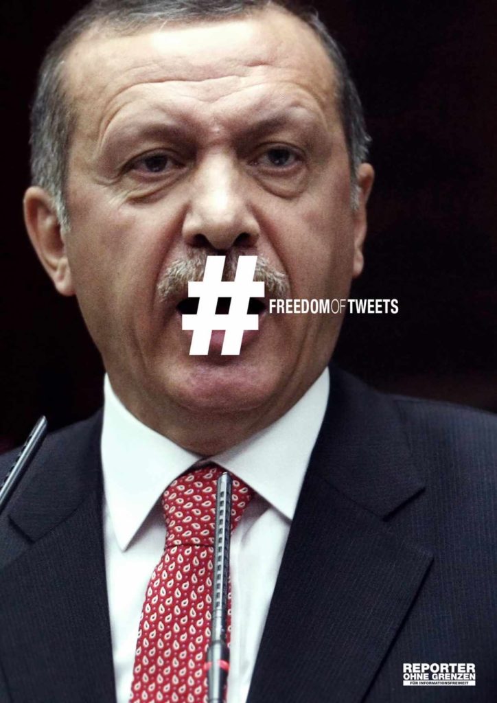 erdogan liberté de la presse